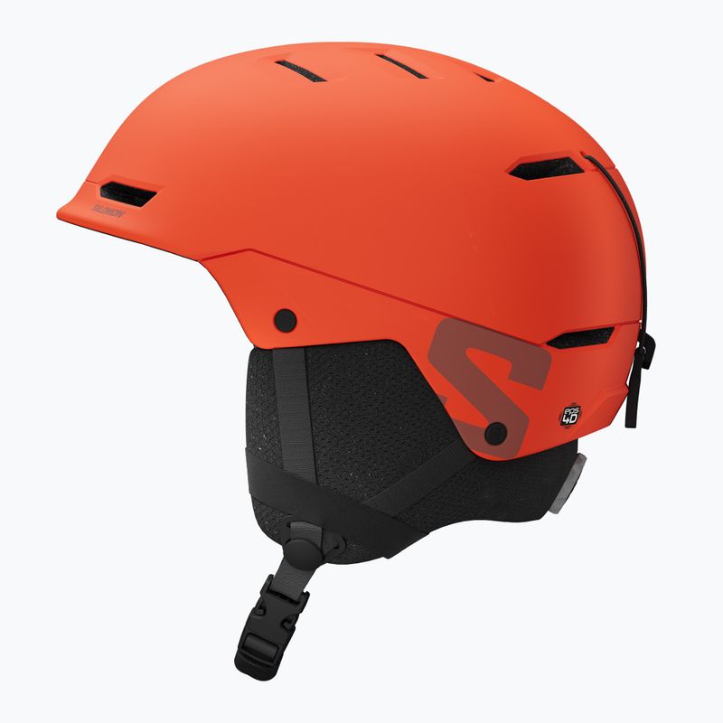 Kask narciarski dziecięcy Salomon Husk Jr cherry tomato 2