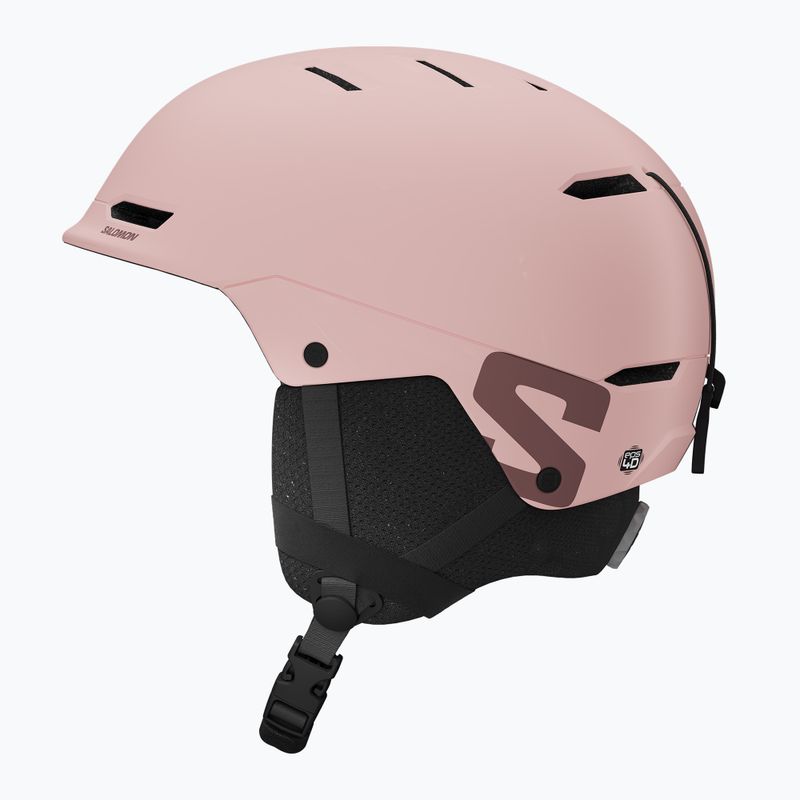 Kask narciarski dziecięcy Salomon Husk Jr heavenly pink 2