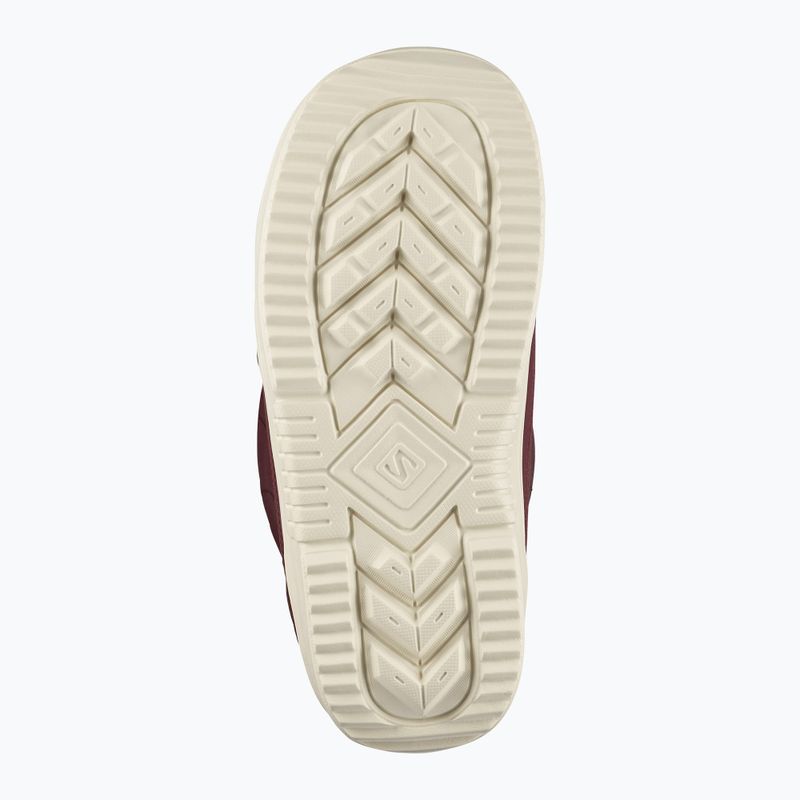 Buty snowboardowe damskie Salomon Pearl Boa W tawny port/tawny port/vanilla ice 7