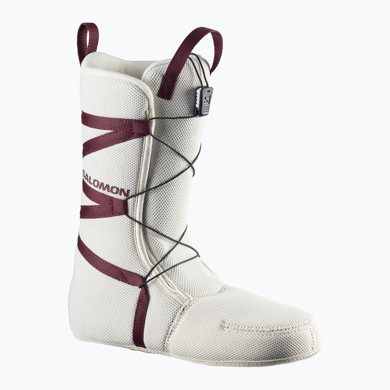 Buty snowboardowe damskie Salomon Pearl Boa W tawny port/tawny port/vanilla ice 8
