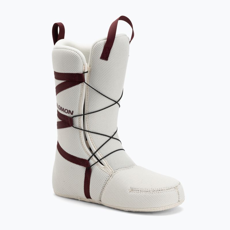 Buty snowboardowe damskie Salomon Pearl Boa W tawny port/tawny port/vanilla ice 5