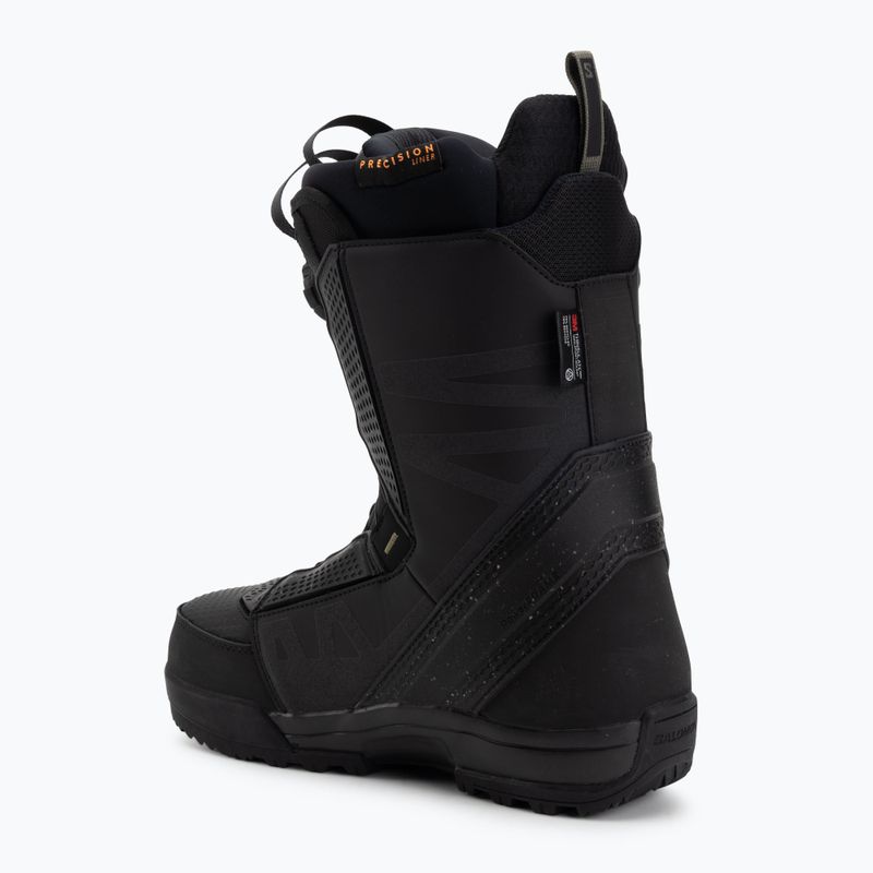 Buty snowboardowe męskie Salomon Malamute Dual Boa black 2