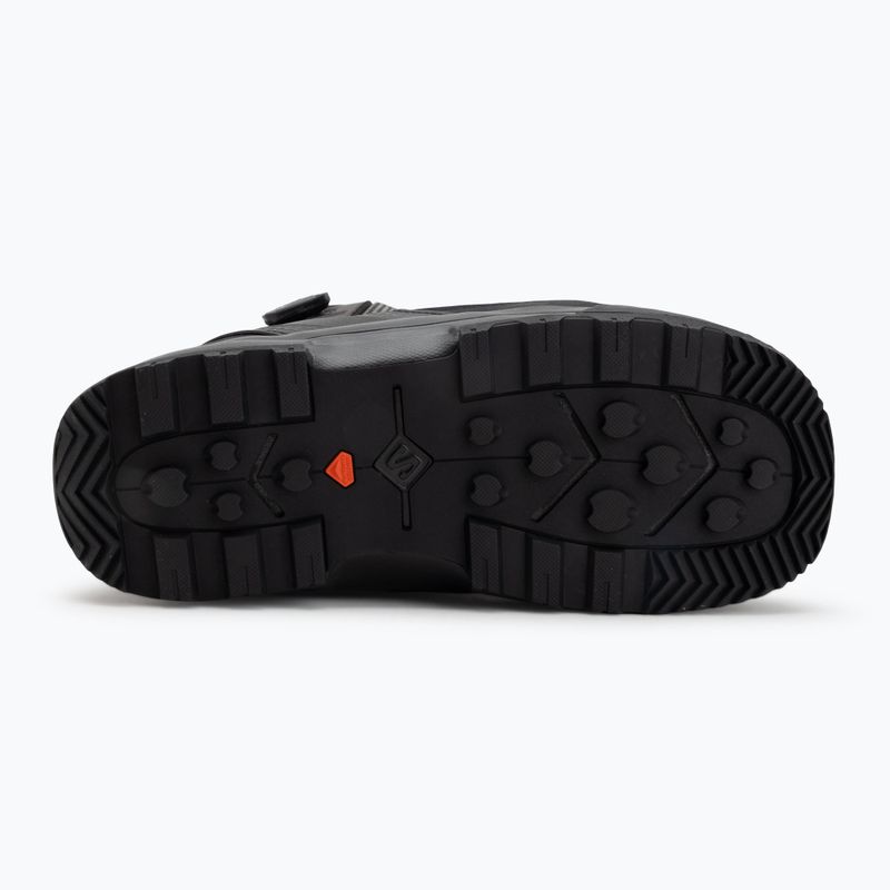 Buty snowboardowe męskie Salomon Malamute Dual Boa black 4