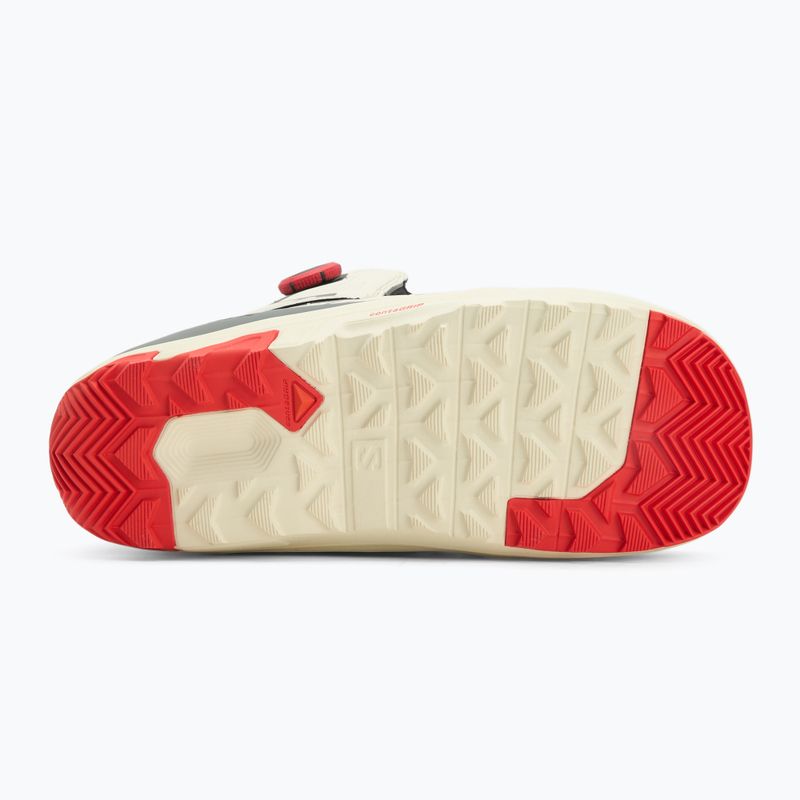 Buty snowboardowe męskie Salomon Launch Boa SJ Boa almondmilk/castlerock/black 4