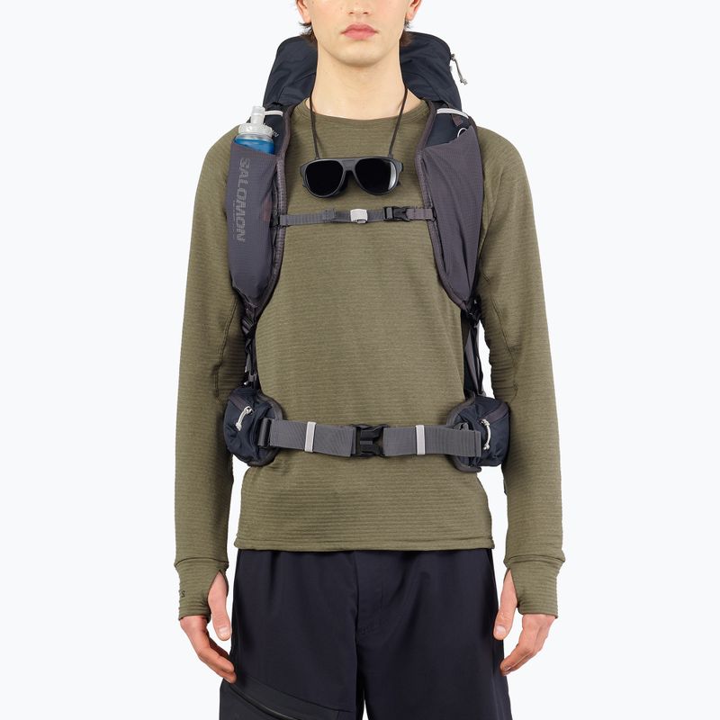 Plecak turystyczny męski Salomon Aerotrek 50 l anthracite/nine iron/alloy 4