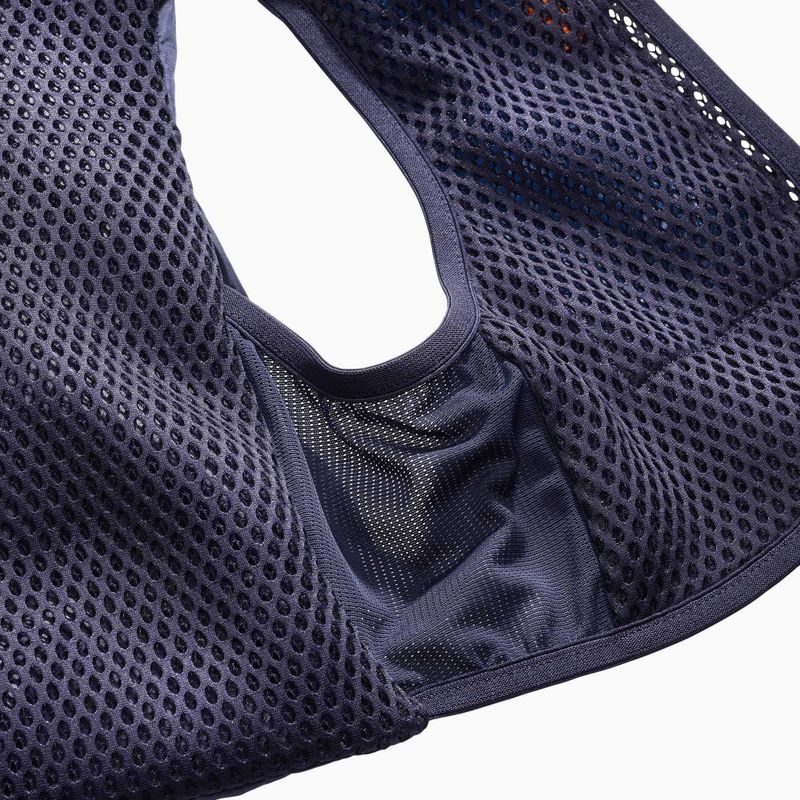 Kamizelka do biegania Salomon Active Skin 4 GRVL martime blue/astral aura/haute red 3