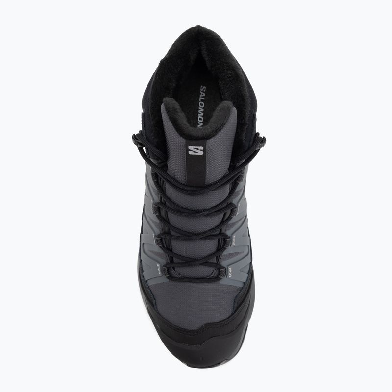 Buty turystyczne męskie Salomon X-Adventure Coldrush WP asphalt/black/alloy 5