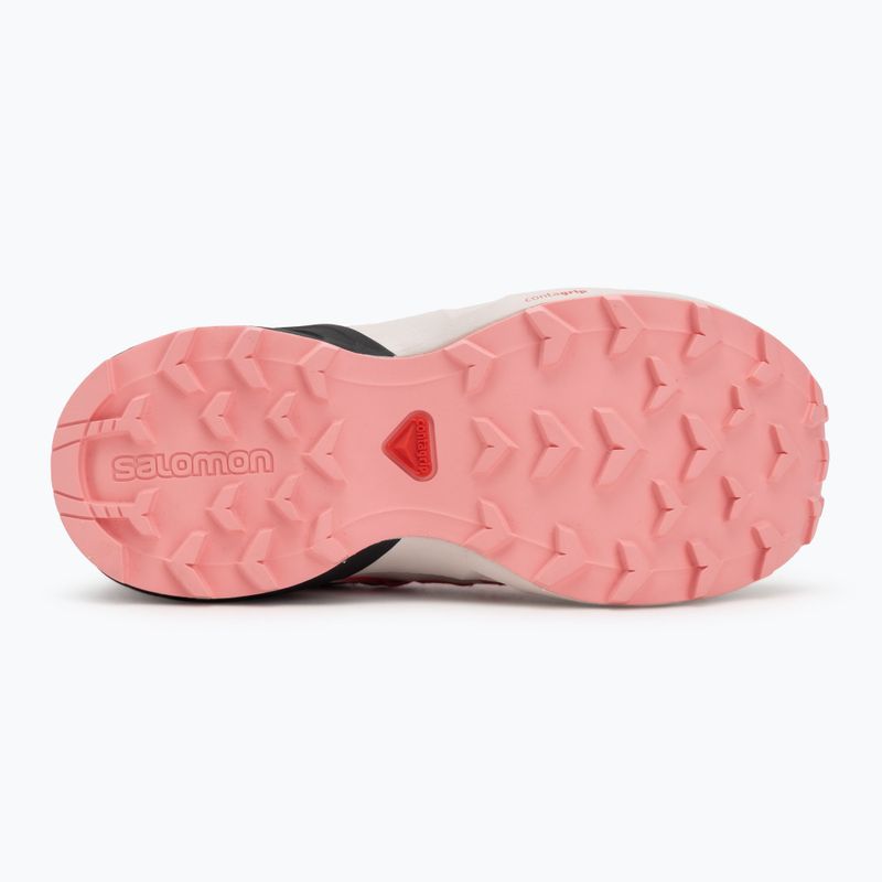 Buty do biegania dziecięce Salomon Speedcross Waterproof grisaille/hushed violet/rouge red 4