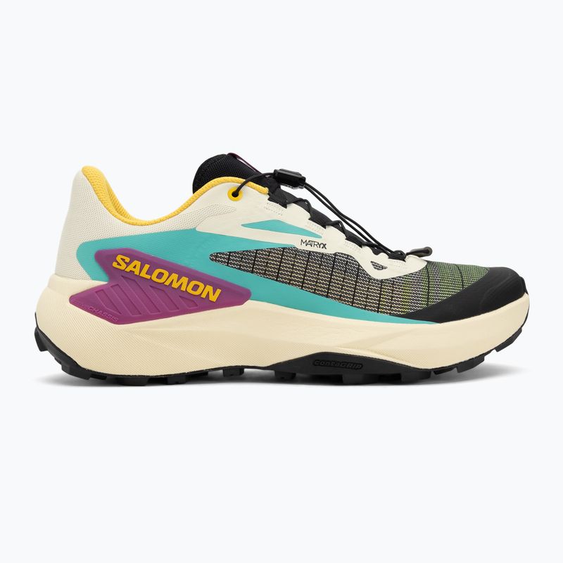 Buty do biegania męskie Salomon Genesis transparent yellow/black/willowherb 2
