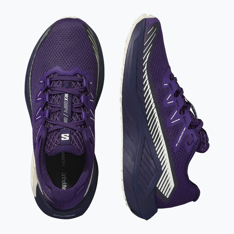 Buty do biegania damskie Salomon DRX Defy Gravel astral aura/maritime blue/vanilla ice 12