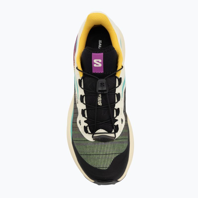 Buty do biegania damskie Salomon Genesis transparent yellow/black/willowherb 5