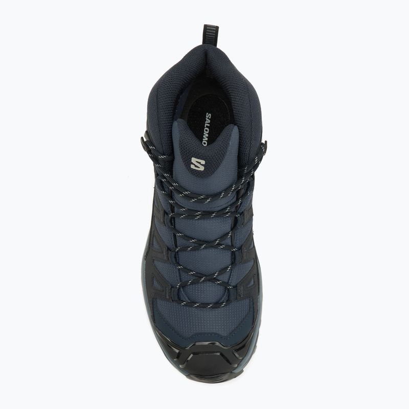 Buty trekkingowe męskie Salomon X Ultra 360 Mid GTX blue nights/dark navy/dark blue 5