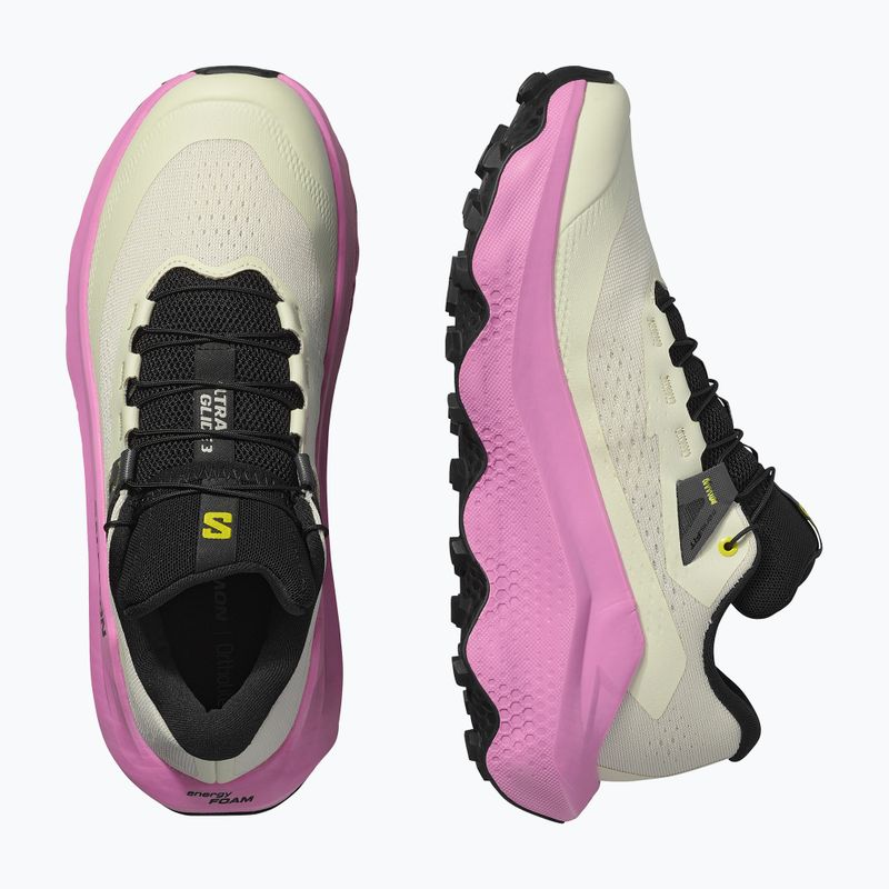 Buty do biegania damskie Salomon Ultra Glide 3 almond milk/cyclamen/black 6