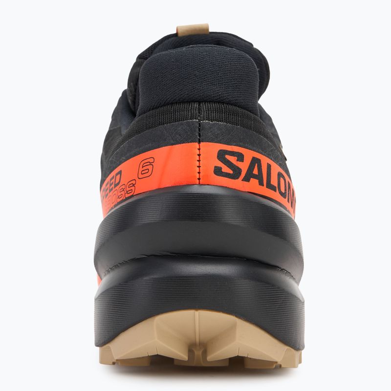 Buty do biegania męskie Salomon Speedcross 6 GTX black/shocking orange/white pepper 6