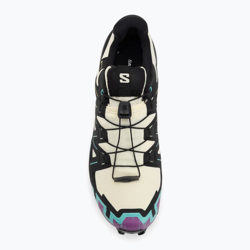 Buty do biegania męskie Salomon Speedcross 6 GTX transparent yellow/black/waterfall 5