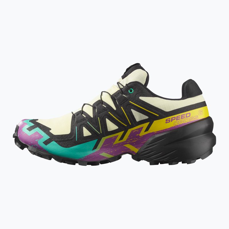 Buty do biegania męskie Salomon Speedcross 6 GTX transparent yellow/black/waterfall 9