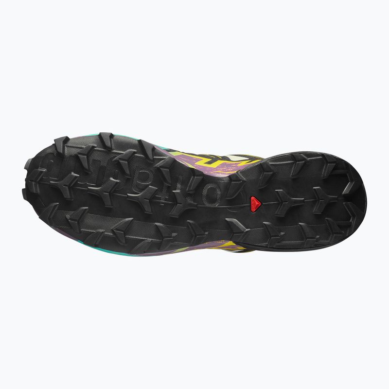 Buty do biegania męskie Salomon Speedcross 6 GTX transparent yellow/black/waterfall 11