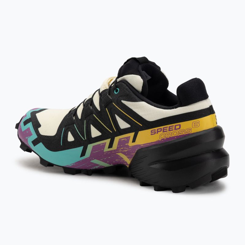Buty do biegania damskie Salomon Speedcross 6 GTX transparent yellow/black/waterfall 3