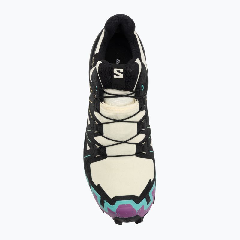Buty do biegania damskie Salomon Speedcross 6 GTX transparent yellow/black/waterfall 5