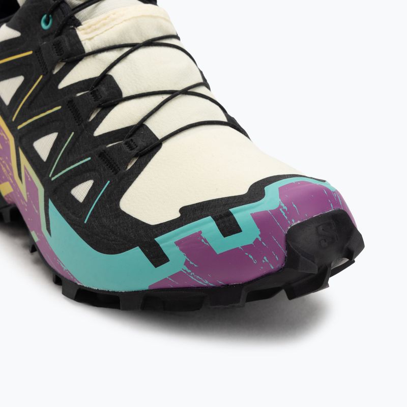 Buty do biegania damskie Salomon Speedcross 6 GTX transparent yellow/black/waterfall 7