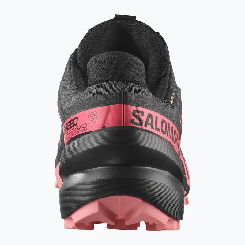 Buty do biegania damskie Salomon Speedcross 6 GTX nine iron/black/flamingo pink 4
