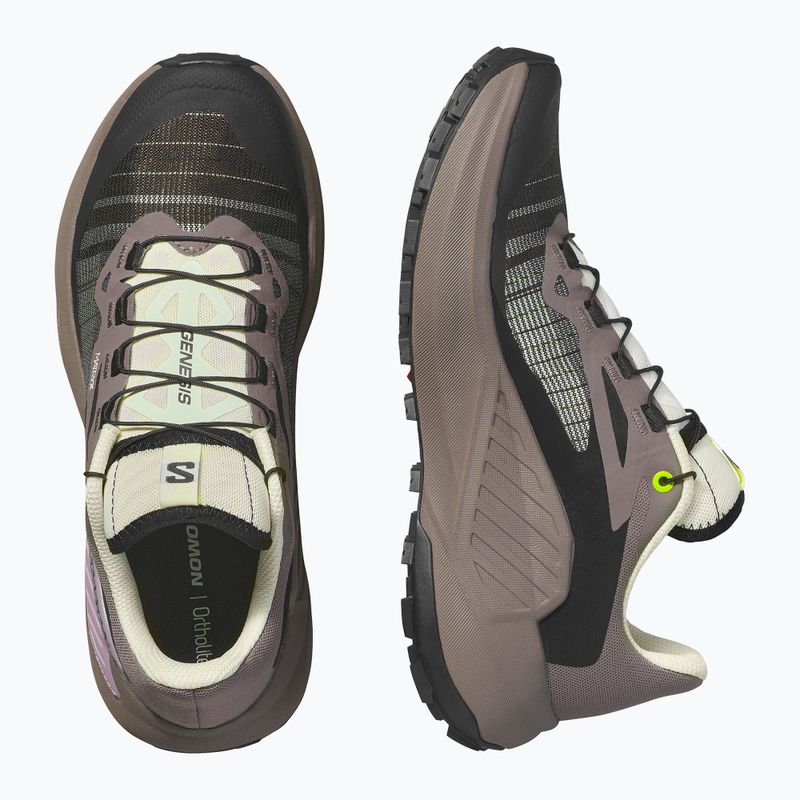 Buty do biegania damskie Salomon Genesis Iron/vanilla ice/cyclamen 6