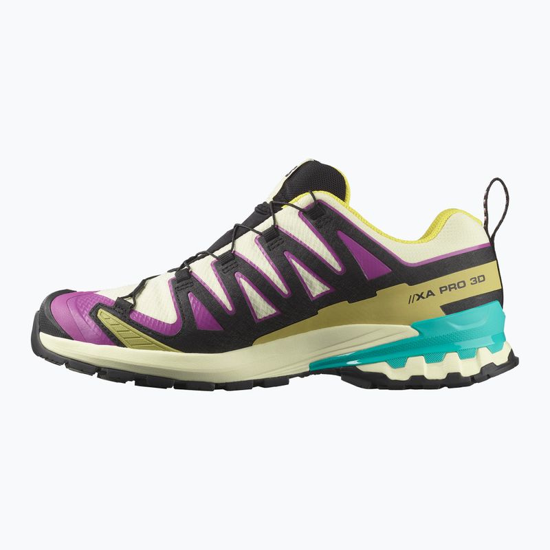 Buty do biegania męskie Salomon XA PRO 3D V9 GTX transparent yellow/black/waterfall 9
