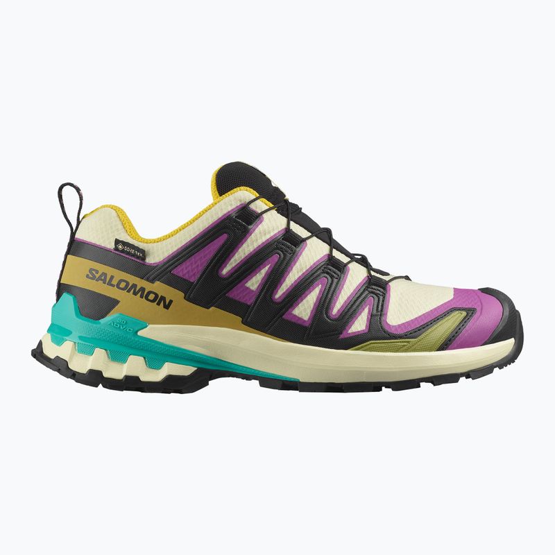 Buty do biegania damskie Salomon XA PRO 3D V9 GTX transparent yellow/black/waterfall