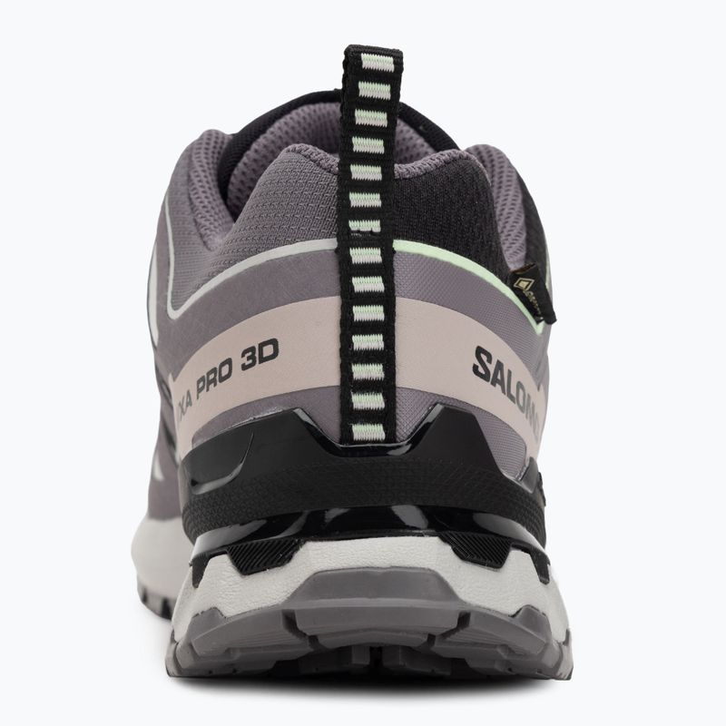 Buty do biegania damskie Salomon XA PRO 3D V9 GTX black/patina green/gray violet 6