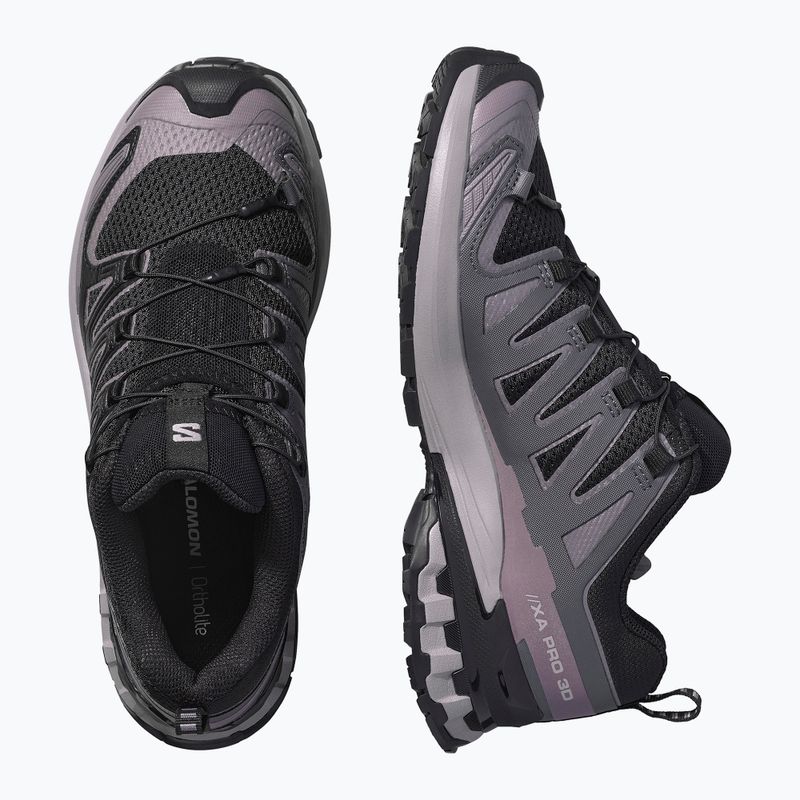 Buty do bieganie damskie Salomon XA Pro 3D V9 black/gull/excalibur 6