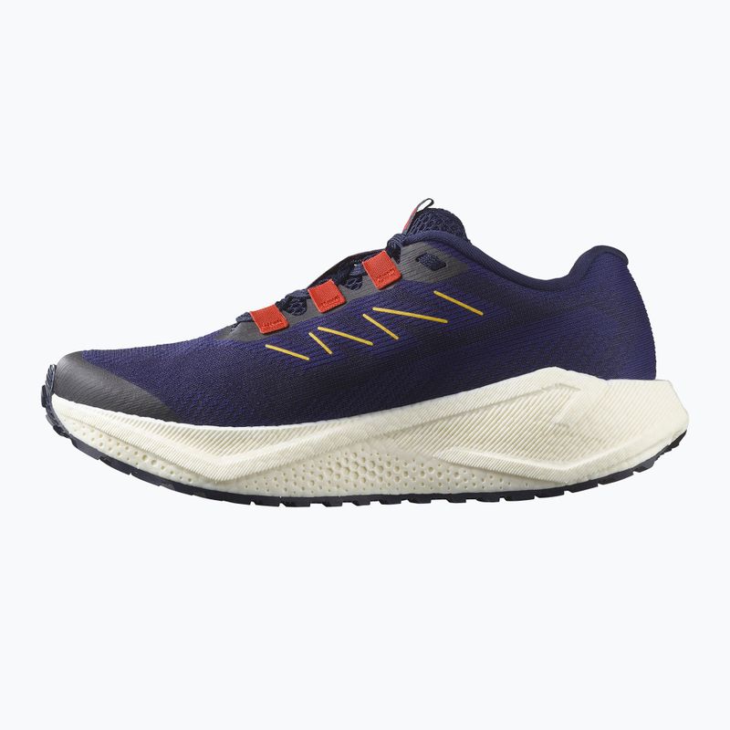 Buty do biegania damskie Salomon Aero Blaze 3 GRVL astral aura/maritime blue/haute red 10