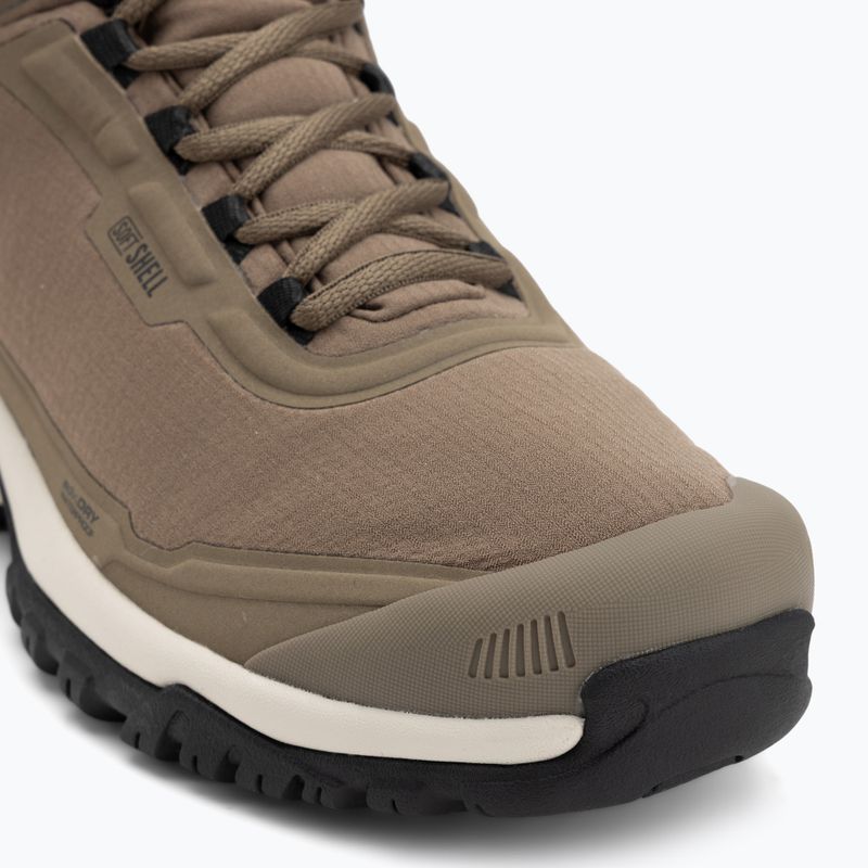 Buty trekkingowe męskie Salomon Shelter WP stone gray/black/rainy day 7