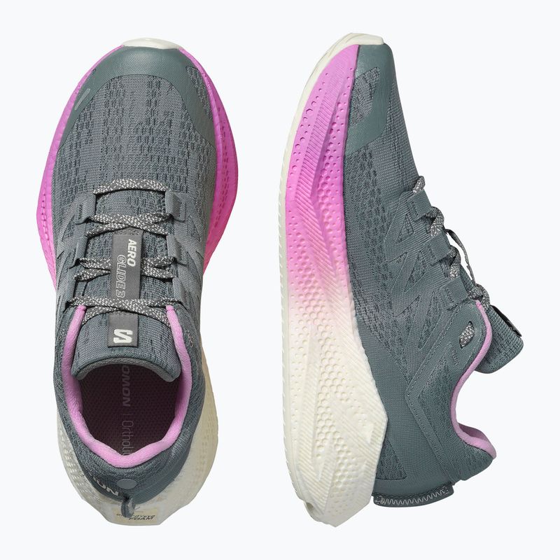 Buty do biegania damskie Salomon Aero Blaze 3 sedona sage/vanilla ice/cyclamen 6