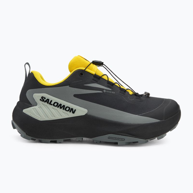 Buty do biegania męskie Salomon Genesis GTX black/sedona sage/incaberry 2