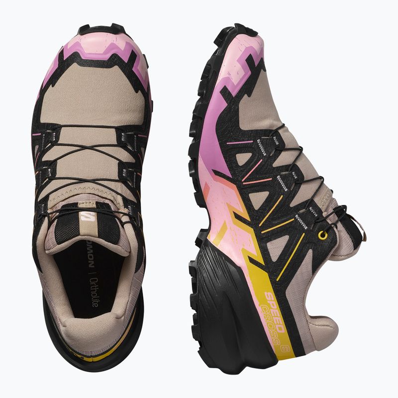 Buty do biegania damskie Salomon Speedcross 6 etherea/black/cyclamen 9