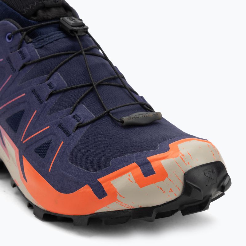 Buty do biegania męskie Salomon Speedcross 6 GTX maritime blue/black/cherry tomato 7