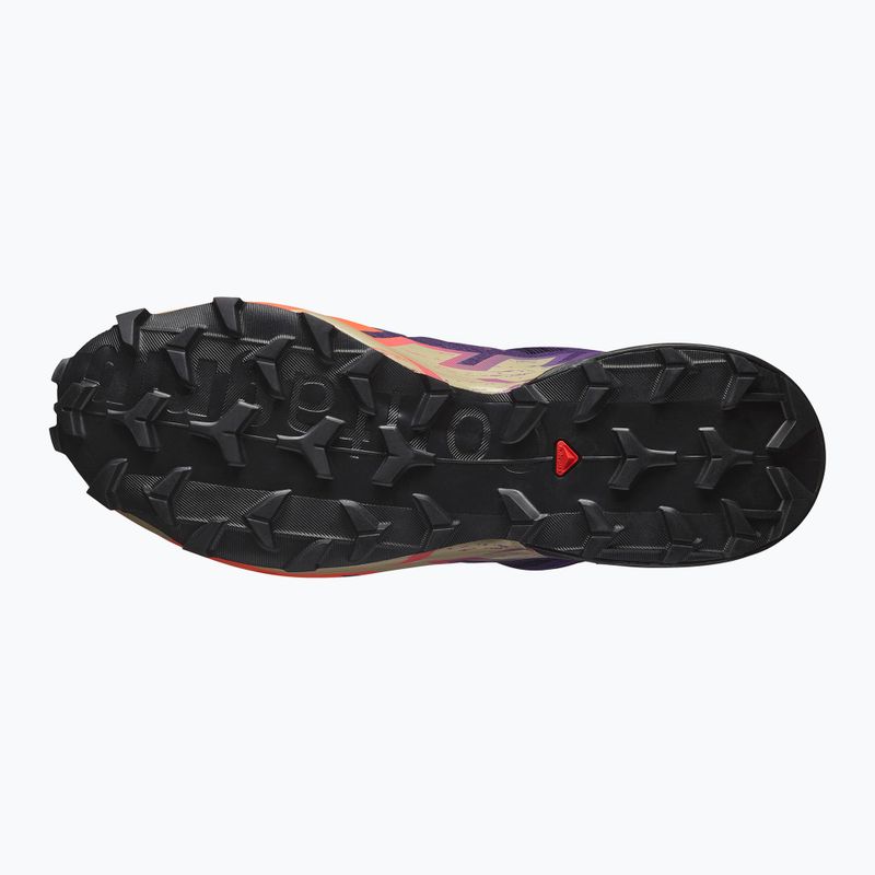 Buty do biegania męskie Salomon Speedcross 6 GTX maritime blue/black/cherry tomato 5