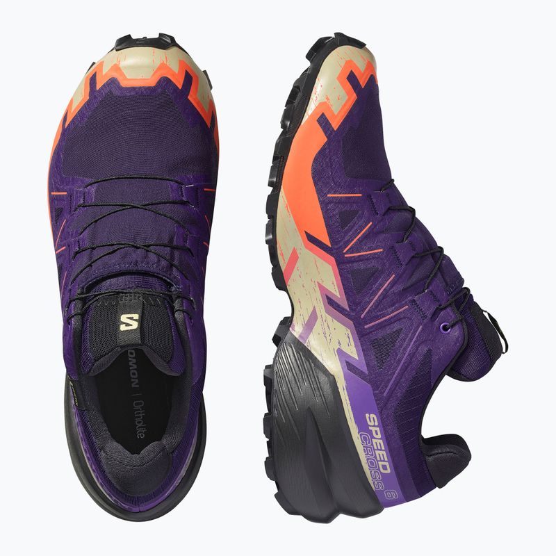 Buty do biegania męskie Salomon Speedcross 6 GTX maritime blue/black/cherry tomato 6