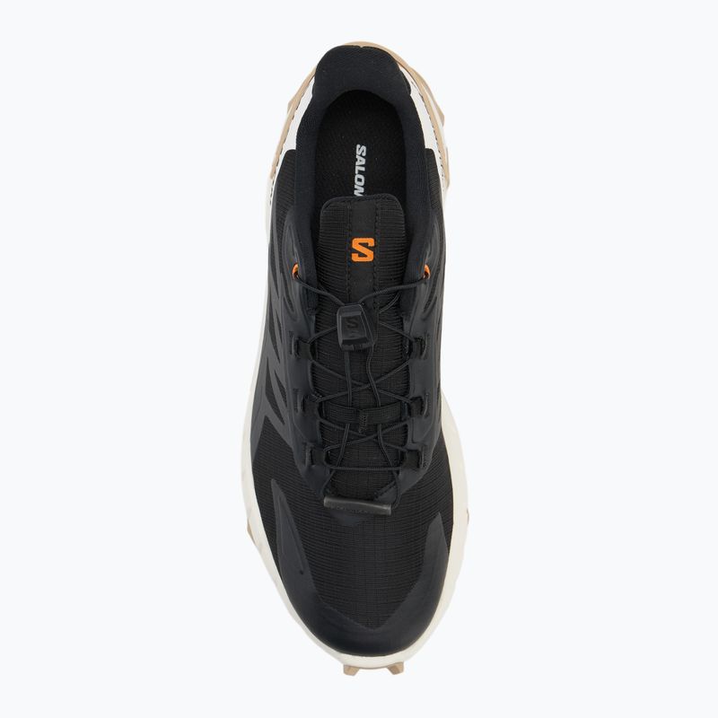 Buty do biegania męskie Salomon Supercross 4 black/vanilla ice/white pepper 5