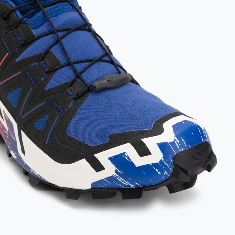 Buty do biegania Salomon Speedcross 6 GTX surf the web/fiery red/white 7