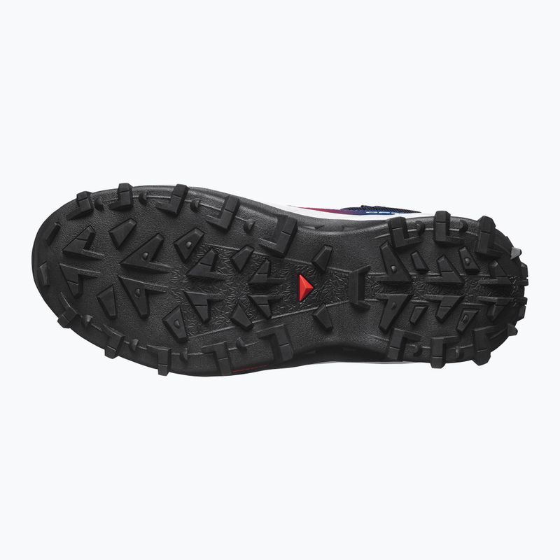 Buty trekkingowe męskie Salomon Crosstrak Powder WP Equipe black/black 4