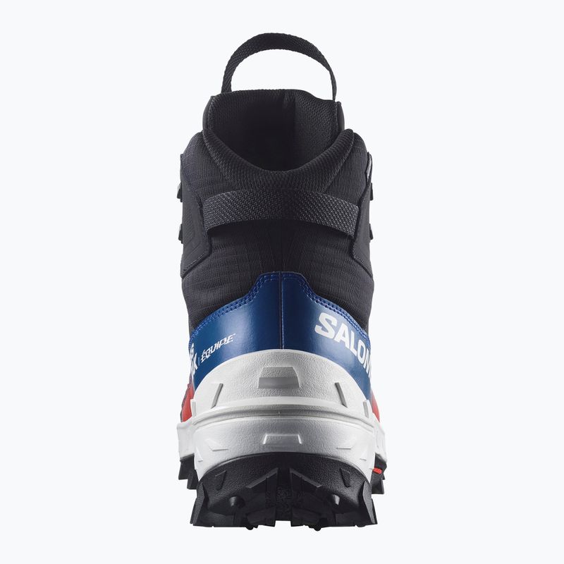 Buty trekkingowe męskie Salomon Crosstrak Powder WP Equipe black/black 5
