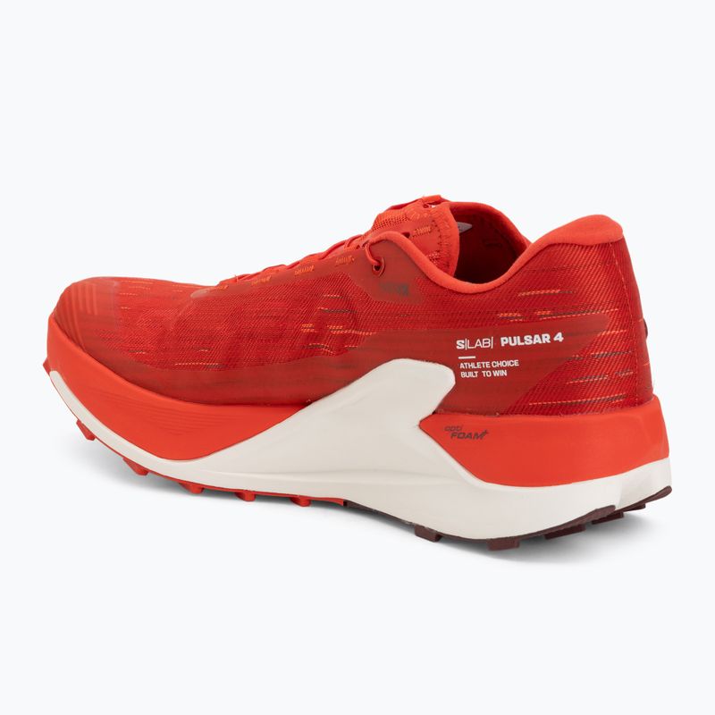 Buty do biegania Salomon S/Lab Pulsar 4 fiery red/vanilla ice/andorra 3