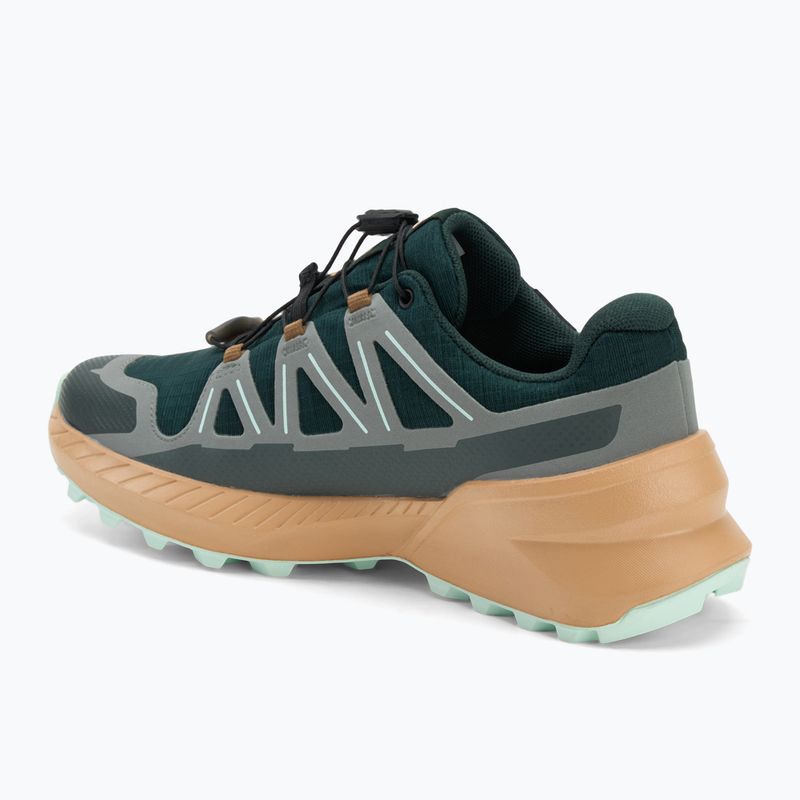 Buty do biegania damskie Salomon Speedcross Peak GTX scarab/soft clay/bay 3