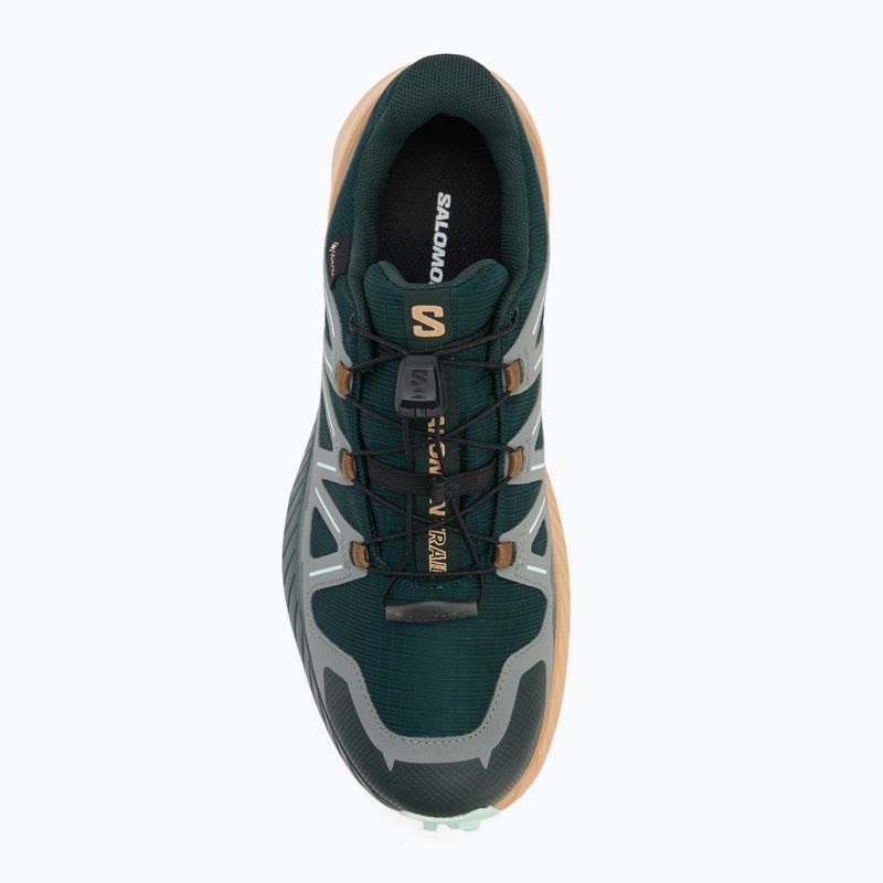 Buty do biegania damskie Salomon Speedcross Peak GTX scarab/soft clay/bay 5