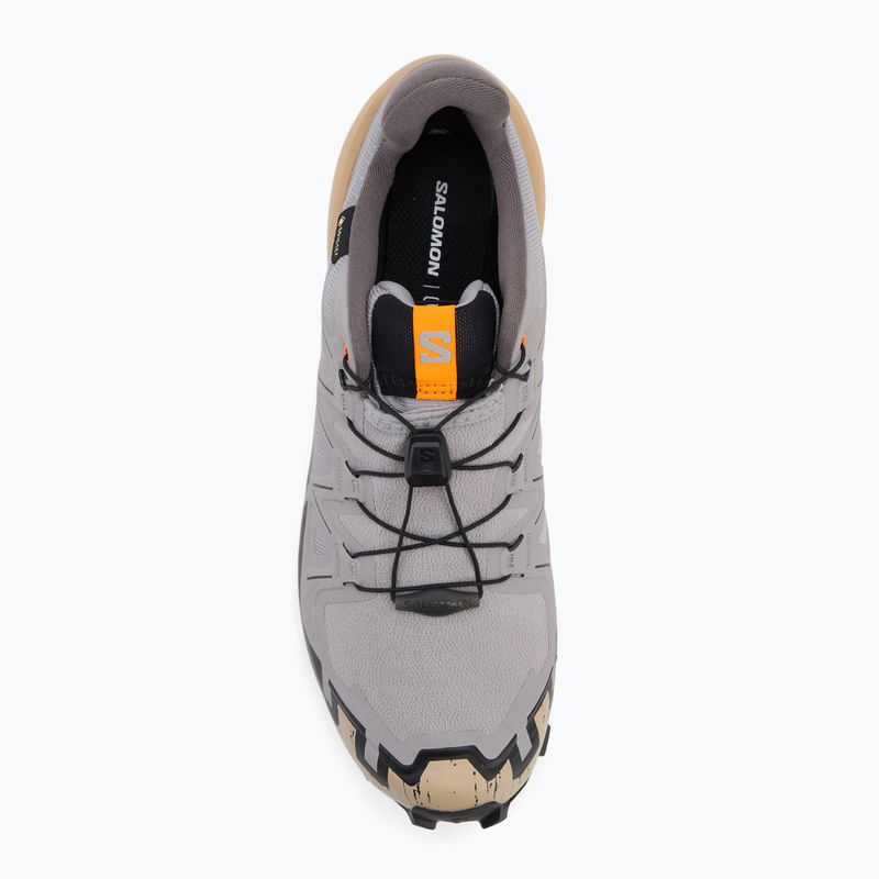Buty do biegania męskie Salomon Speedcross 6 GTX gull/white pepper/black 5