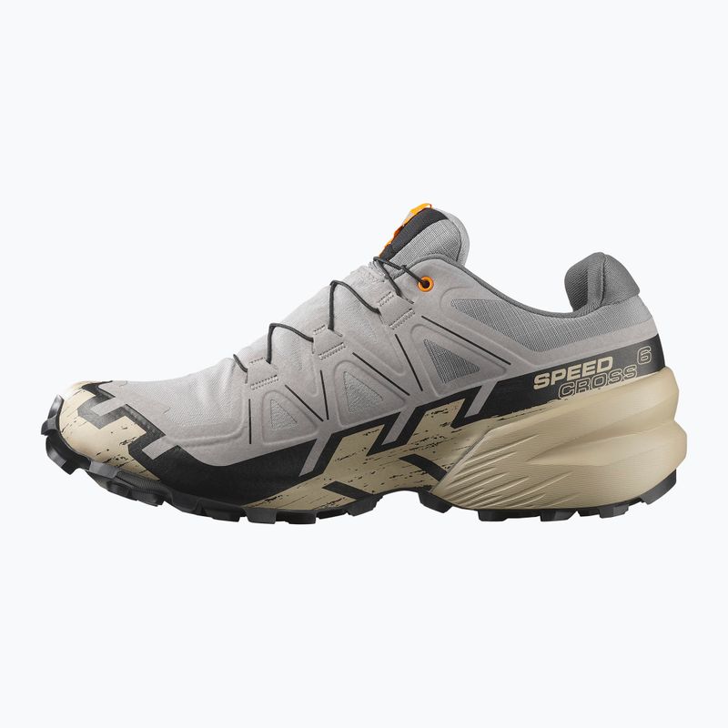 Buty do biegania męskie Salomon Speedcross 6 GTX gull/white pepper/black 3