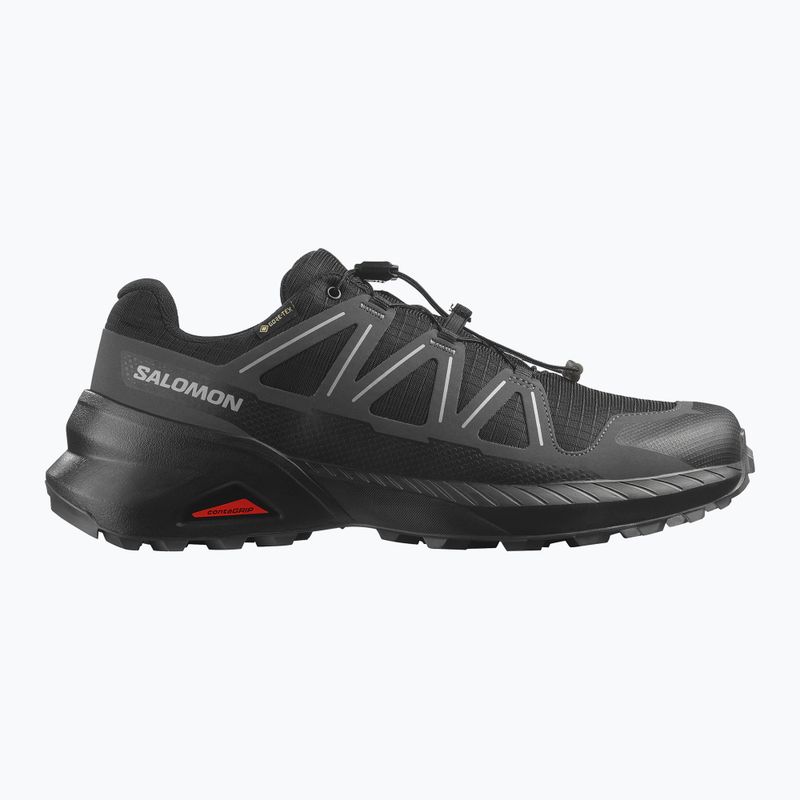 Buty do biegania męskie Salomon Speedcross Peak GTX black/black/asphalt 8