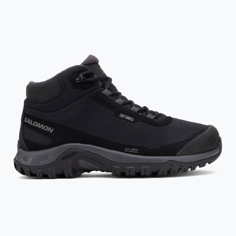 Buty trekkingowe damskie Salomon Shelter WP black/asphalt/castlerock 2