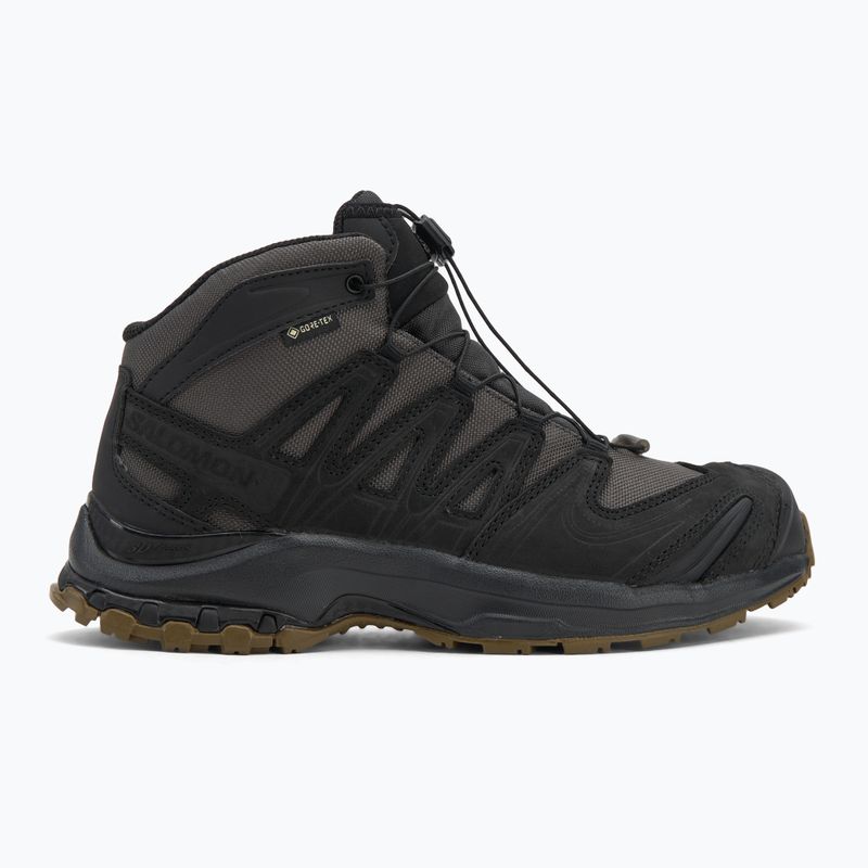 Buty trekkingowe męskie Salomon XA Tracker GTX black/asphalt/coyote brown 2